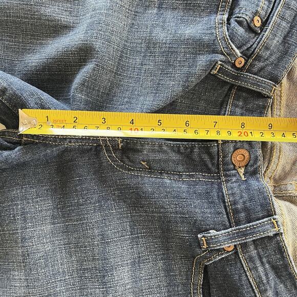 Levis Jeans Womens 10 Blue 529 Curvy Bootcut Medium Wash Denim Stretchy Classic - Picture 8 of 11